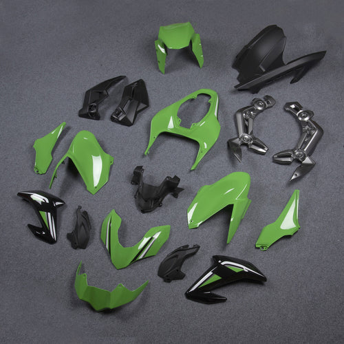 Fairing Kit Fit For Kawasaki Z900 2017-2019 Green Black
